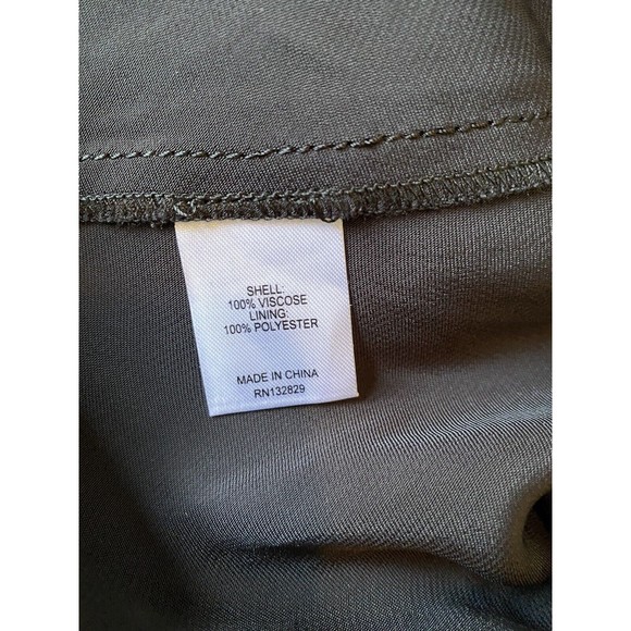 L'Academie Tamsy Midi Satin Dress in Black Medium New Nwt Women's Cocktail - Picture 11 of 12